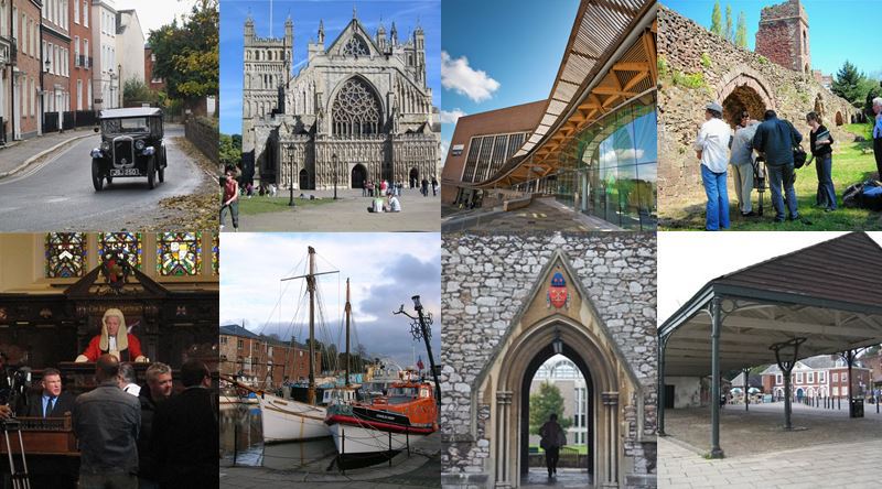Film locations in Exeter