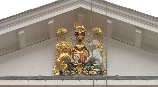 Exeter Customs House Coat of Arms